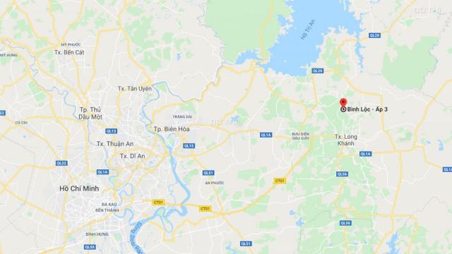 Bán đất tại đường Bình Lộc, xã Bình Lộc, Long Khánh, Đồng Nai diện tích 3204m2 giá 7,9 tỷ