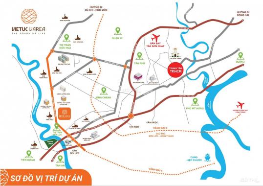 Đất nền sổ đỏ khu dân cư mới - Ngay Cao tốc HCM - Trung Lương giá chỉ 1.2 tỷ/nền