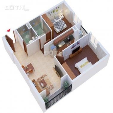 Cho thuê căn hộ chung cư Xuân Mai Thanh Hóa, 2 phòng ngủ, nhà mới đẹp, giá đẹp, căn góc View đẹp 