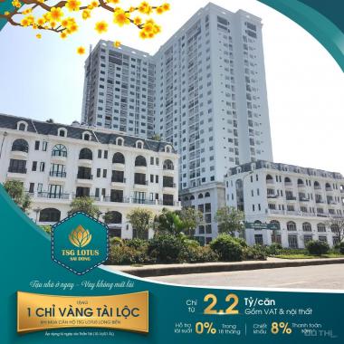 Tâm điểm Q. Long Biên - chung cư cao cấp giá 23.5tr/m2 - CK 8% - tặng 1 chỉ vàng - hỗ trợ vay 0%