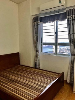 Bán căn góc 2PN, 76m2 chung cư HH3C view hồ Linh Đàm full nội thất, chỉ việc tới ở