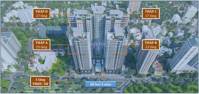 Bán căn hộ chung cư tại dự án Việt Đức Complex, Thanh Xuân, Hà Nội, DT 103.21 m2, giá 3.5 tỷ