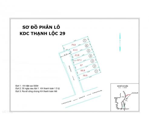 Bán đất tại đường Thạnh Lộc 29, Phường Thạnh Lộc, Quận 12, Hồ Chí Minh DT 70m2, giá 3.08 tỷ