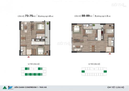 Bán suất ngoại giao căn 74,4m2 tầng 22 chung cư 43 PVĐ, vào tên HĐMB, giá 30tr/m2, LH: 0943545949