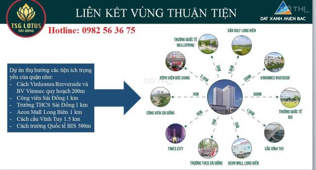 CHCC cao cấp TSG Lotus LB, CK siêu khủng 250 - 300tr , ân hạn nợ gốc + LS 0% trong 18 tháng