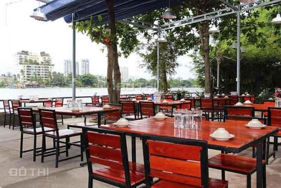 Nhà hàng ven sông, biệt thự sân vườn Bình Quới, DT 500m2 ngang 15m