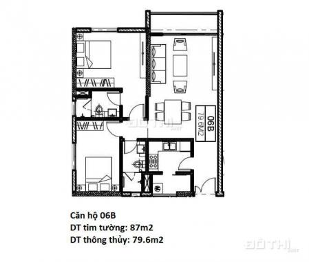 Bán căn hộ 79.6m2 hoa hậu tòa chung cư E2 Chelsea Yên Hòa