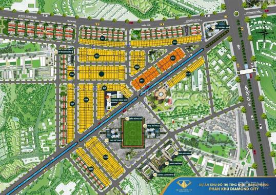 Chỉ 500tr sở hữu lô đất dự án Diamond City ngay trạm thu phí Điện Bàn, Quảng Nam