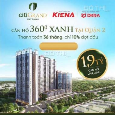 Căn hộ trung tâm Sài Gòn Quận 2 giá từ 2,1 tỷ/căn 2PN, trả chậm 36 tháng TT trước 10% HT vay NH 70%