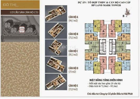 Cần tiền bán gấp căn 72,9m tòa CT3 chung cư The Pride giá chỉ 1,4 tỷ