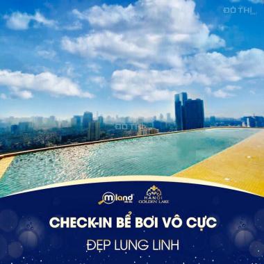 Bán căn hộ apartment Hà Nội Golden Lake, sổ đỏ lâu dài. View trực diện hồ, cam kết 10%/ năm