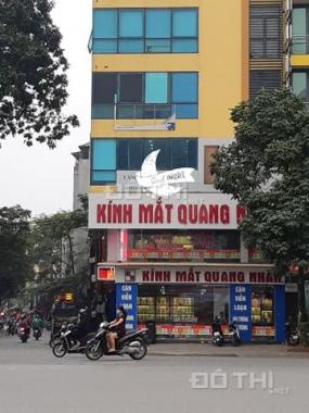Bán nhà siêu lô góc 3 mặt tiền, hè 8m MP Trần Thái Tông 81m2, 5 tầng, MT 7,5m, 38 tỷ