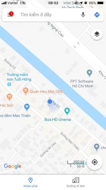 Bán lô đất mặt tiền đường D2 Man Thiện, Tăng Nhơn Phú A, quận 9 - 120 m2 - 7.8 tỷ