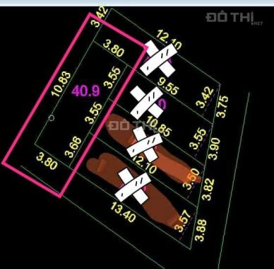 Bán đất Đông Dư 40.8m2, MT 3.8m, ngõ rộng, ô tô to đỗ cửa cạnh đường 40m của Vincity, 1.25 tỷ