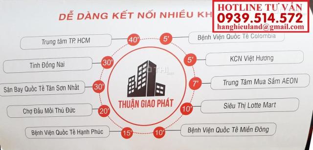 Căn hộ Thuận Giao Phát liền kề ngã tư Hòa Lân, giá 18 tr/m2 có thuế. LH: 0939.514.572