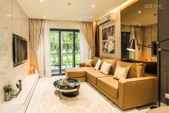 Sang nhượng căn 3PN 103m2, Diamond Alnata, hướng Đông Nam, View công viên hồ nước lớn. 0903.350.356