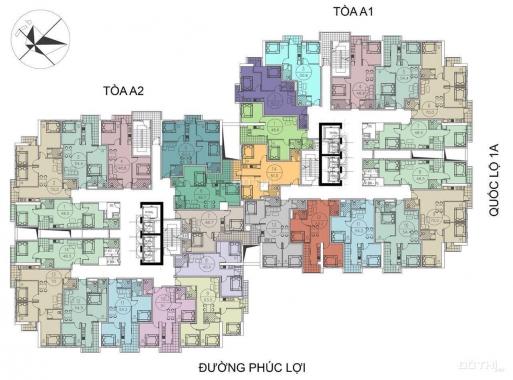 Cần bán căn hộ chung cư KĐT Việt Hưng, Long Biên, 54m2, 2 phòng ngủ, giá 1,12 tỷ