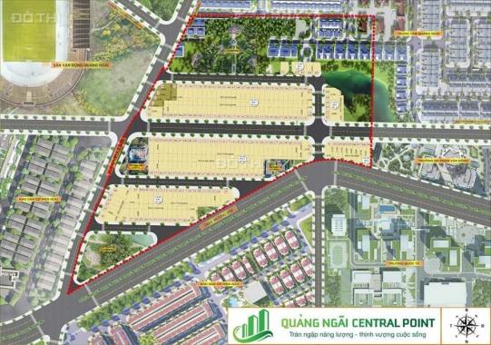 Bán đất nền dự án tại dự án Quảng Ngãi Central Point, Quảng Ngãi diện tích 90m2 giá 1.286 tỷ