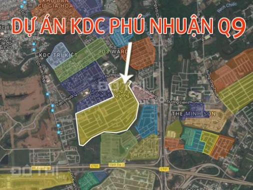 Khách kẹt tiền bán gấp lô đất BT 318m2, KDC Phú Nhuận Q9, giá rẻ nhất thị trường. LH 0902477689