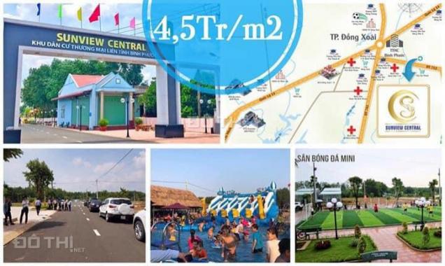 Bán đất khu đô thị Sunview Central thị trấn Đồng Phú, Bình Phước, cách thị xã Đồng Xoài 3km