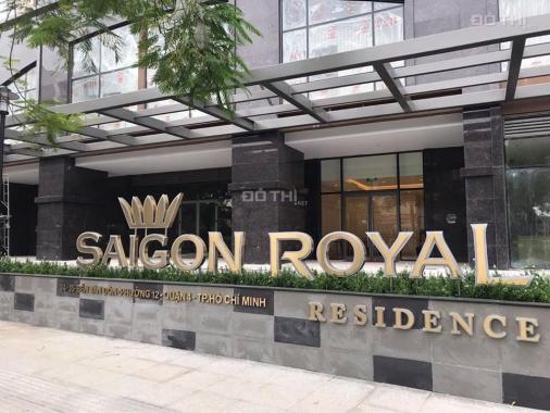Cần cho thuê 1 sàn officetel Saigon Royal, Quận 4, diện tích 335m2, giá 115 triệu/tháng