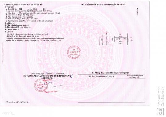 Đất nền sổ đỏ đầy đủ thành phố Thuận An chỉ 28 tr/m2, vị trí 2 mặt tiền gần Vincom Dĩ An