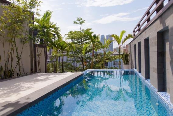 Cho thuê villa 4PN có bể bơi, sân thượng, gần biển Phạm Văn Đồng