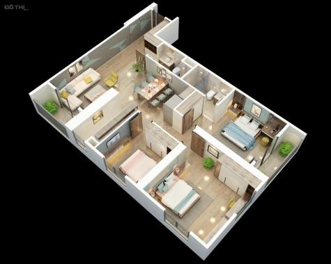 Bán căn hộ chung cư BID Residence, Hà Đông, diện tích 111m2, giá 2.4 tỷ. Liên 0329192567