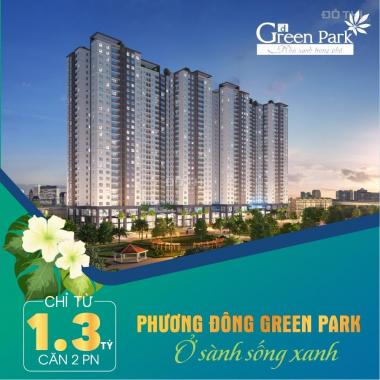 11/4/2020 mở bán chính thức dự án Green Park Phương Đông Số 1 Trần Thủ Độ, Hoàng Mai. Giá từ 1,3 tỷ