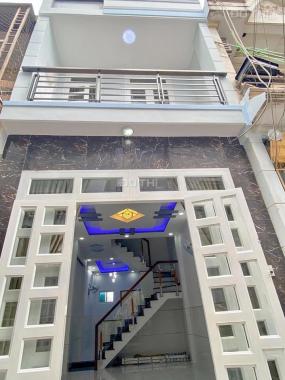 Nhà mới trệt lầu hẻm Nguyễn Duy Cung. DT 3,5x10m, P12, sát đường Quang Trung