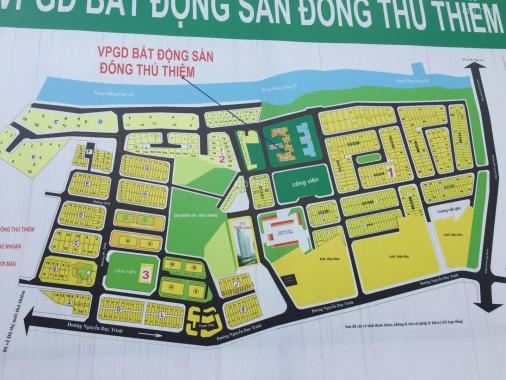 Bán lô đất 6x20m, mặt tiền đường 58 khu Đông Thủ Thiêm, Bình Trưng Đông Quận 2