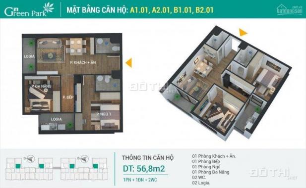 Ra hàng siêu hot Phương Đông Green Park - Tầng 5,18,25,28 nóng hơn cả tin Covid 19