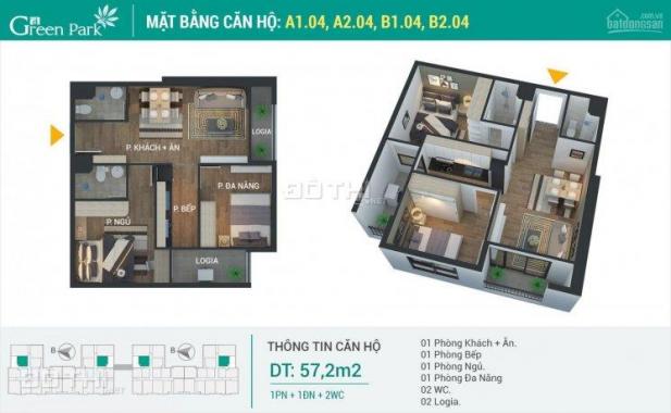 Ra hàng siêu hot Phương Đông Green Park - Tầng 5,18,25,28 nóng hơn cả tin Covid 19