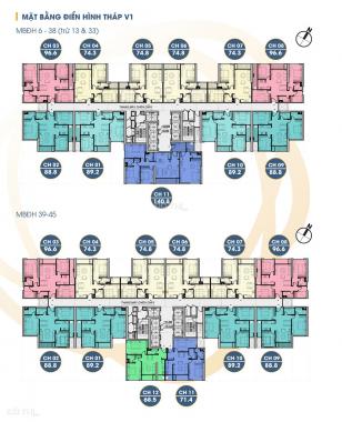 Cần bán căn hộ The Terra An Hưng 94m2, 3pn, 2vs, full nội thất, giá 22,5tr/m2, ban công Đông Nam