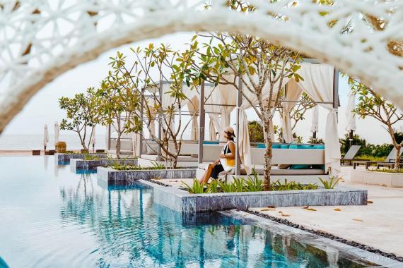 Do ảnh hưởng của dịch, cần bán gấp căn Aqua villa 2PN của Resort Melia Hồ Tràm