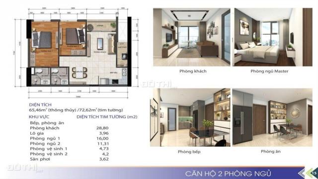 Bán căn hộ chung cư tại dự án Phú Tài Residence, Quy Nhơn, Bình Định diện tích 52m2, giá 1.4 tỷ