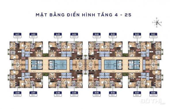 Cần cho thuê lâu dài căn 4 PN, 133m2 đầy đủ nội thất chung cư Lạc Hồng Lotus 2. LH 0914476338