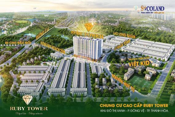 Ra mắt căn hộ chung cư smart home đầu tiên tại Thanh Hóa. Chung cư Ruby Tower - ngọc sáng bên sông