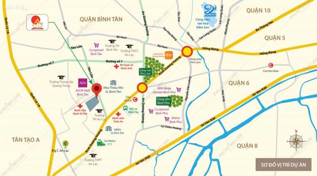 Bán căn hộ Aio City Bình Tân, đối diện Aeon Mall, mặt tiền Tên Lửa, giá chỉ từ 2.7 tỷ/căn 2PN