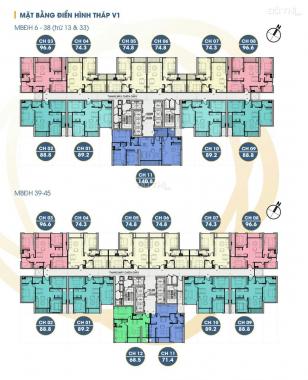 Mở bán tòa V1 The Terra 3 mặt thoáng, căn hộ 2pn 3pn, view công viên Thiên Văn Học