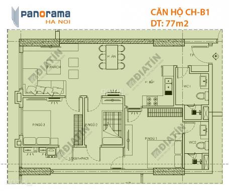 Bán suất ngoại giao chung cư Panorama Hoàng Văn Thụ, Hoàng Mai, Hà Nội