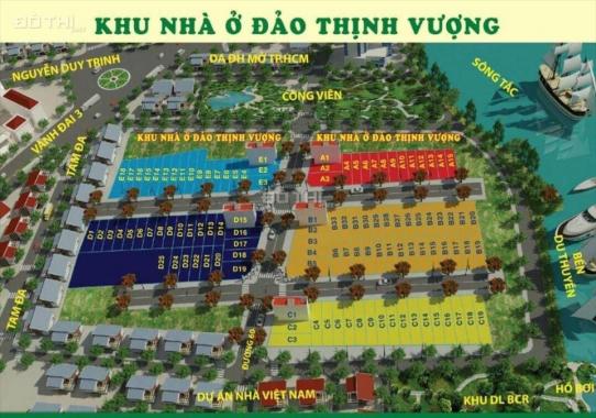 Bán đất tại dự án khu dân cư Đảo Thịnh Vượng, Quận 9, Hồ Chí Minh diện tích 66m2 giá 33 triệu/m2