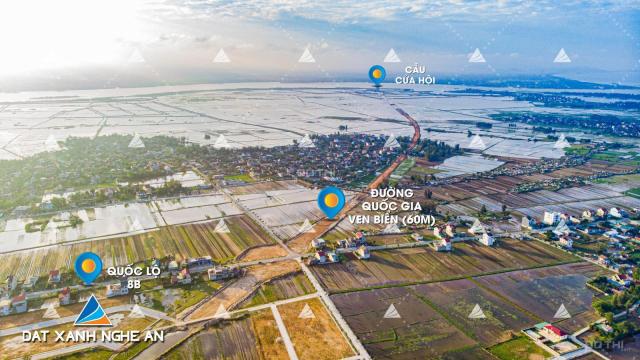 Bán đất nền dự án tại dự án Cửa Hội Seaside, Nghi Xuân, Hà Tĩnh, diện tích 171m2, giá 4 triệu/m2