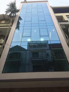Cho thuê MB kinh doanh tòa nhà 8 tầng MP Thọ Tháp. DT 130m2, MT 8m, giá 110 tr/th