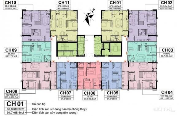 Bán căn hộ chung cư tại dự án A10 - A14 Nam Trung Yên, DT 65 - 100m2 2 - 3PN, giá 30 triệu/m2