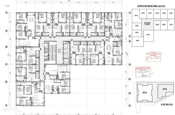 Bán căn 2 phòng ngủ, 64m2 tòa CT1B chung cư Panorama Hoàng Mai