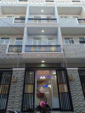 Nhà mới Lê Văn Lương, Phước Kiển, Nhà Bè, DTSD = 160m2, 1 trệt, 2 lầu sân thượng + 4PN + 3WC