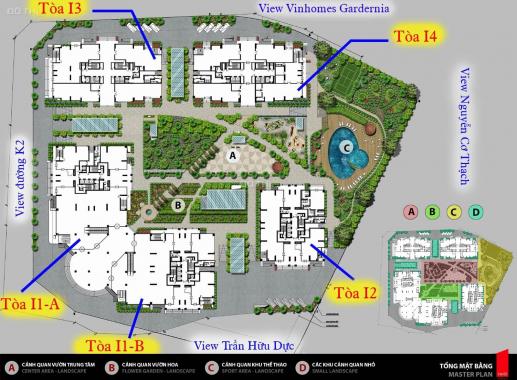 Bán chuyển nhượng căn 2 ngủ Iris Garden Mỹ Đình, tòa CT4 và CT3