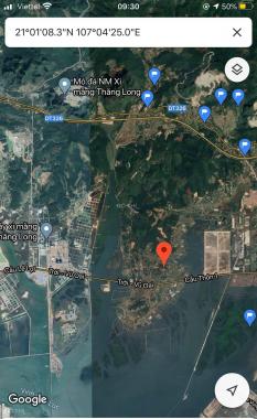 Bán mảnh đất dân bám mặt đường Xích Thổ, xã Thống Nhất, Hoành Bồ. Giá 2,7tr/m2