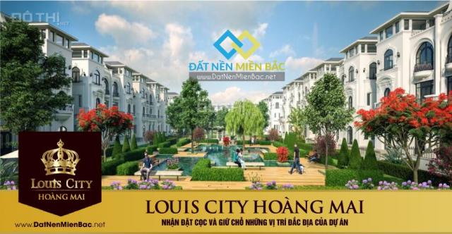 Bán nhà biệt thự, liền kề tại dự án Louis City Hoàng Mai, Hoàng Mai, Hà Nội DT 94m2, giá 74tr/m2